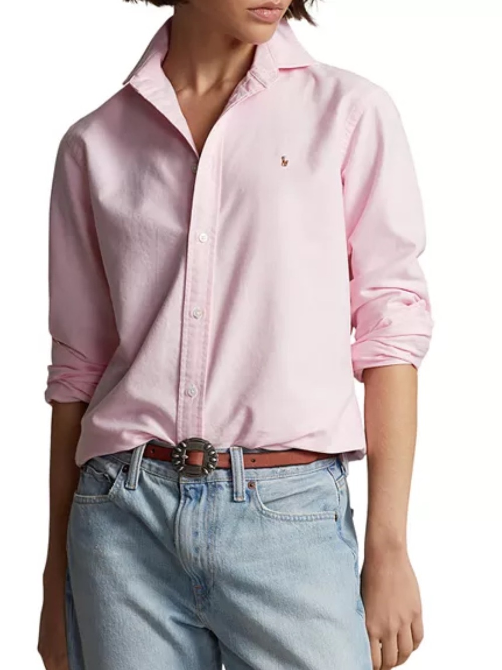 Ralph Lauren Pink Button Up Shirt